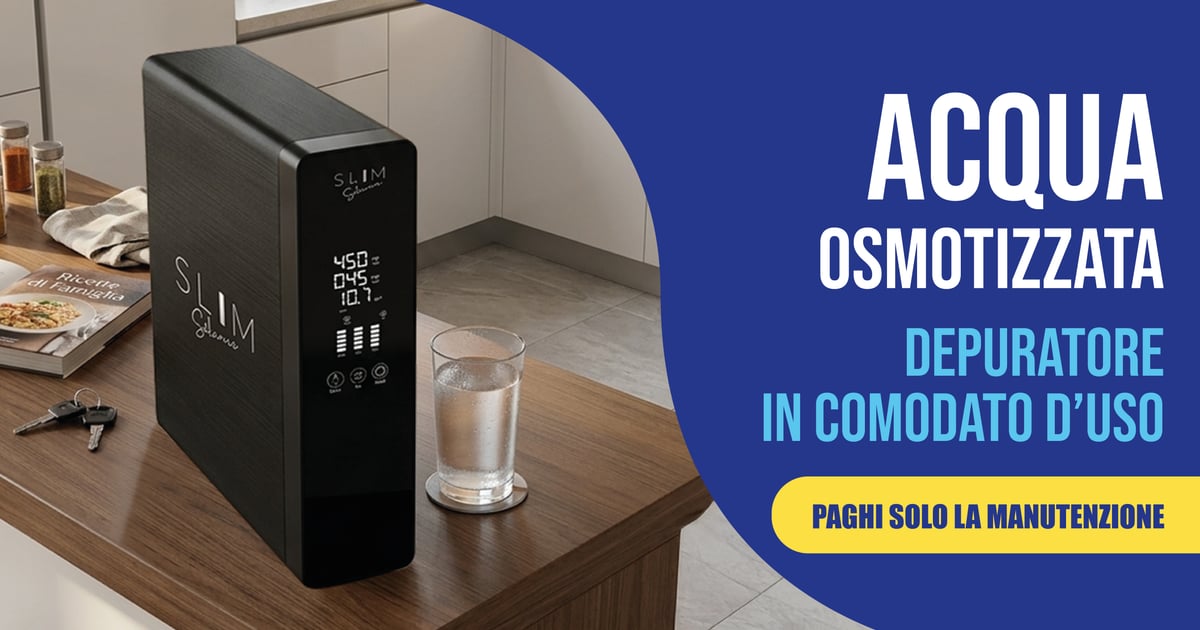 SLIM Silence depuratore sotto il lavello